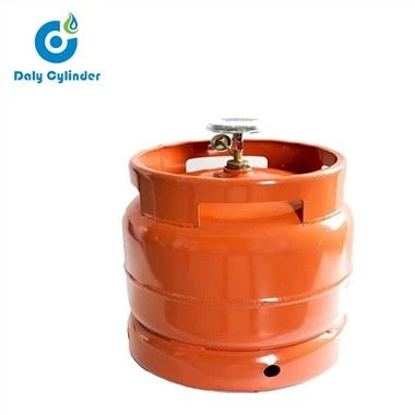 Bitta uchli turdagi kislorod 6kg LPG gaz ballonli gaz narxlari va yuqori sifatli gazli shisha idishlar